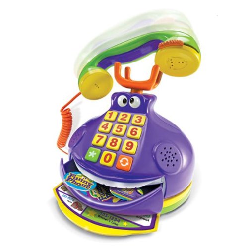Learning Resources kids Funny Phone Early Listening Game(3 aa batteries needed)
