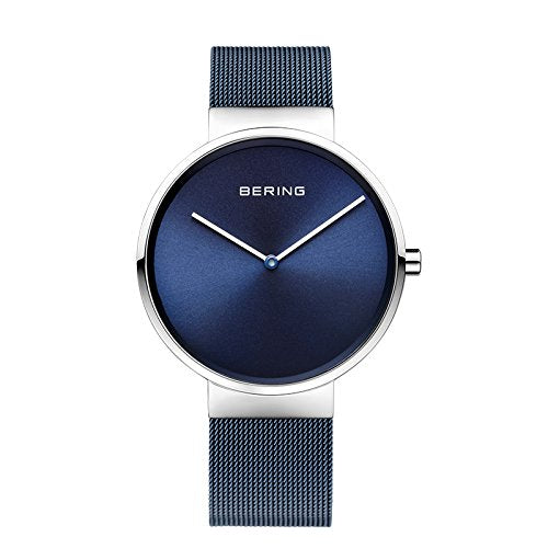 Bering Time 14539-307 Women's Classic Collection Watch, White/Blue