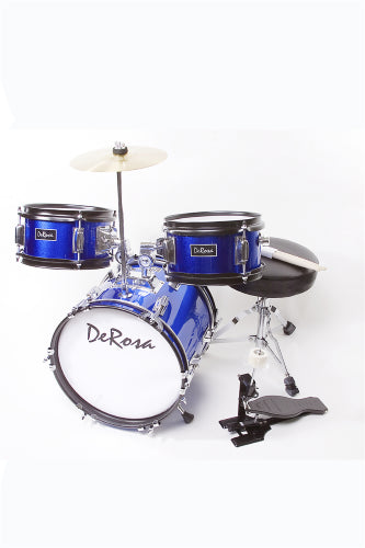 Derosa Junior Drum Set (Blue)