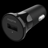Mophie Single Port 12W Car Charger USB-A Adapter - Black, 409905968