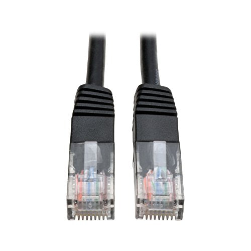 Tripp Lite Cat5e 350MHz Molded Patch Cable - Black, 10-ft Ethernet Cable