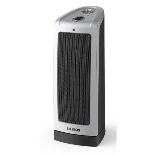 Lasko 5307 16" Oscillating Ceramic Tower Heater - High, Low, or Fan Only