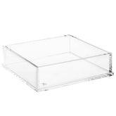 Waterdale Basic Square Lucite Napkin Holder