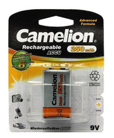 Camelion, 9Volt Ni-MH Rechargeable Battery 250mAh 1 Pack