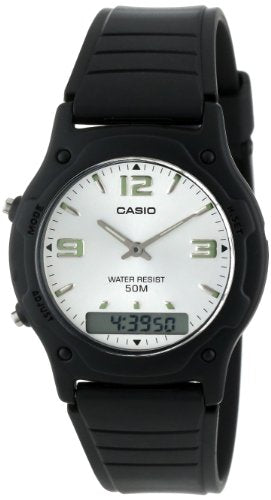 Casio Men's AW49HE-7AV Ana-Digi Dual Time Watch