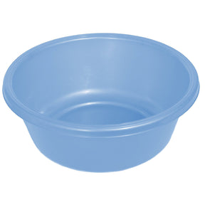 Round Plastic 28-cm Wash Basin Dish Pan, Laundry Pan, Cleaning Pail, 31-1147 Assorted Colors
