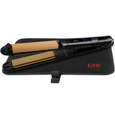 CHI 3/4” Tourmaline Ceramic 3-in-1 Hairstyling Iron FLATIRON – Onyx Black