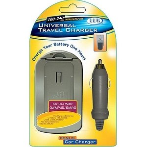 SAKAR Digital Concepts SAKCH3450O Ch-3450/Olm Ac/Dc Universal Charger for Olympus Batteries BATTCHARGE