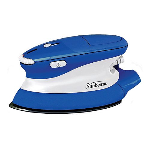 Sunbeam 2630 Hot-2-Trot Compact Travel Iron with Nonstick Soleplate Dual Voltage 110220