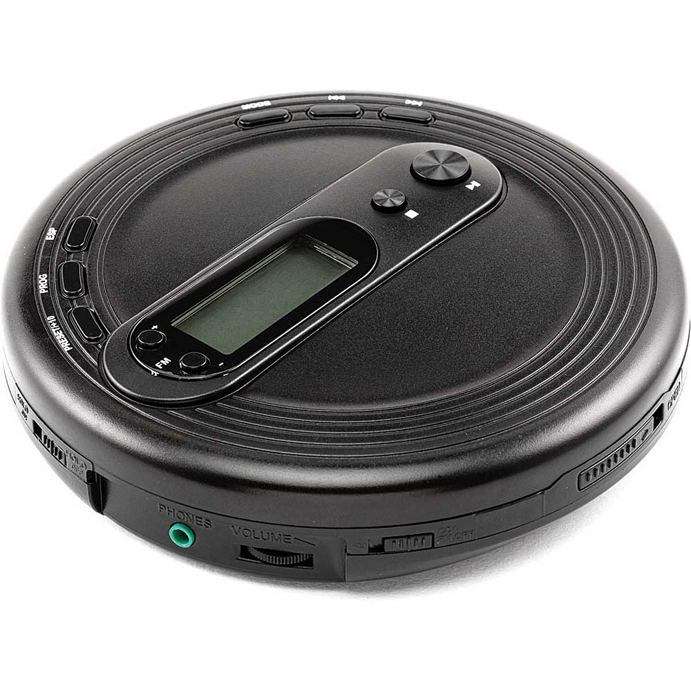 Coby Portable MP3 personal CD Player with Anti Skip, FM Radio, 3.5mm Aux Input