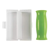 OXO Good Grips Silicone Garlic Peeler with Stay-Clean Storage Case,Clear