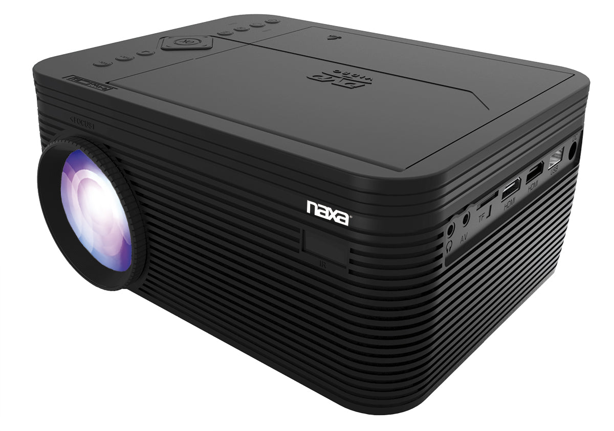 Naxa 150-Inch Home Theater LCD Projector With Bluetooth, with/without DVD