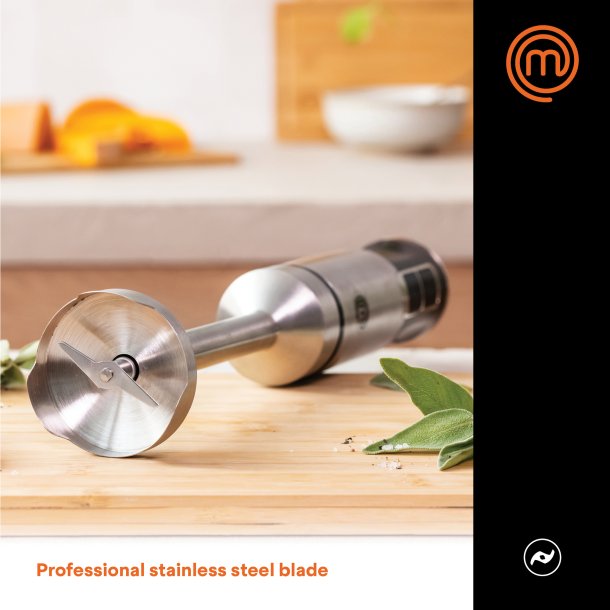 MasterChef 400-Watt Stainless Steel Immersion Hand Blender