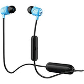 Skullcandy Jib Bluetooth Wireless In-Ear Earbuds with Microphone for Hands-Free Calls, 6-Hour Rechargeable Battery, Included Ear Gels for Noise Isolation, Blue
