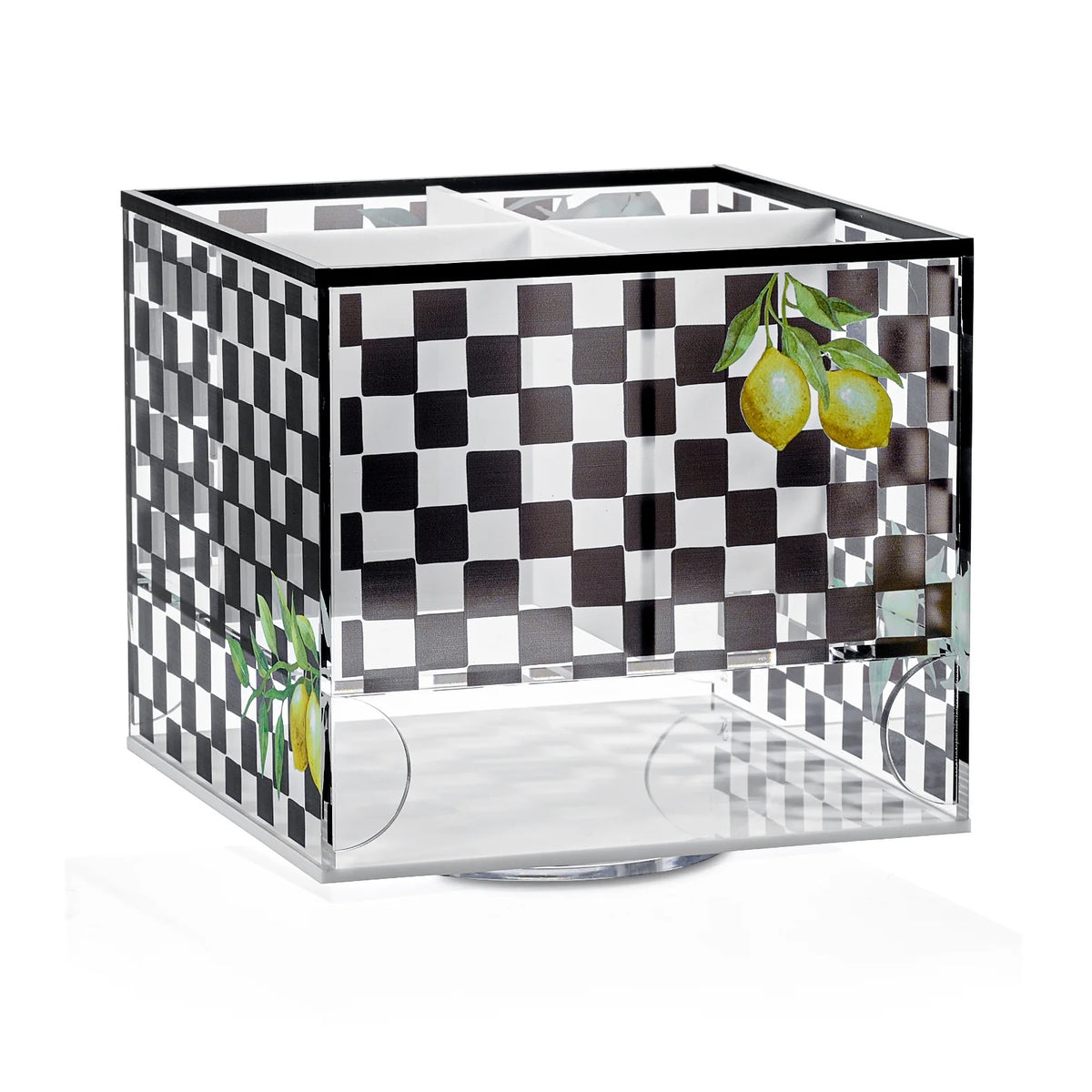 Waterdale Onyx Swivel Silverware Caddy