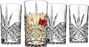 Dublin Crystal Highball Glasses - Set of 4 by Godinger