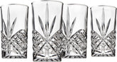Dublin Crystal Highball Glasses, Set of 4 (Platinum)