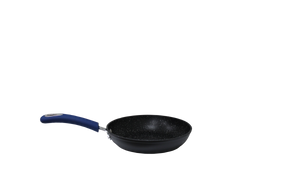 Millvado Rainbow Non Stick Pots and Pans with Blue Silicone Handle - Assorted Sizes