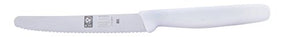 Icel Cutlery 4.25" Serrated Edge High Carbon Stainless Steel Steak Knife, Assorted Colors