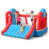 Step2 MAX Sports Full Court Basketball ‘n Slide Bouncer with Extra Heavy Duty Blower | Kids Inflatable Bounce House