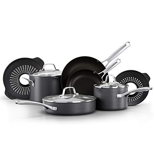 Calphalon Classic Nonstick Pot Set with Boil-Over Inserts
