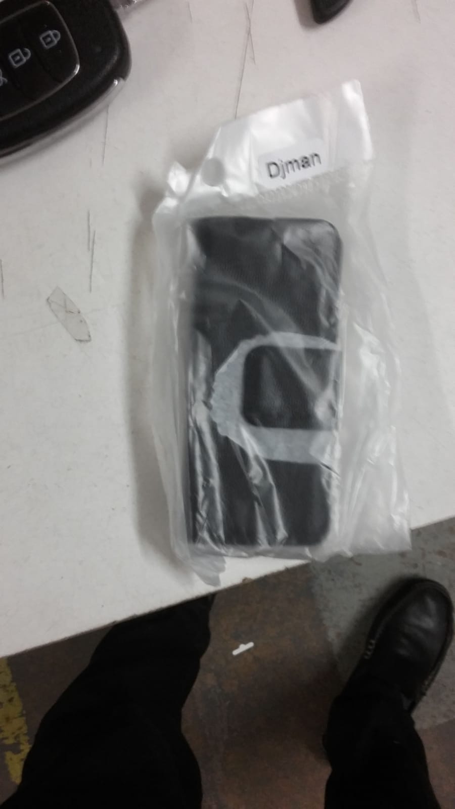 SamVix IBass Leather Protective Case, Black