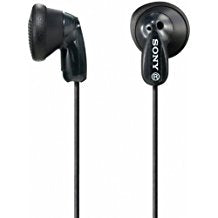 Sony MDRE9LP/BLK Earphones Earbuds, Black