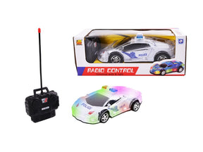 Wonderplay Remote Control Light Up Police Car
