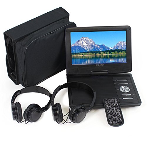 Cinematix 9" Portable DVD Player with 6 + Hour battery Life