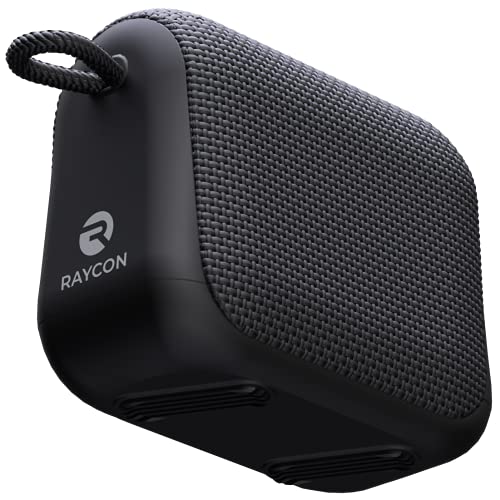 Raycon Rechargeable Dustproof Waterproof Speaker, Carbon Black
