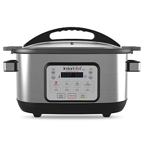 Instant Pot 6 Qt Aura 10-in-1 Multicooker Slow Cooker
