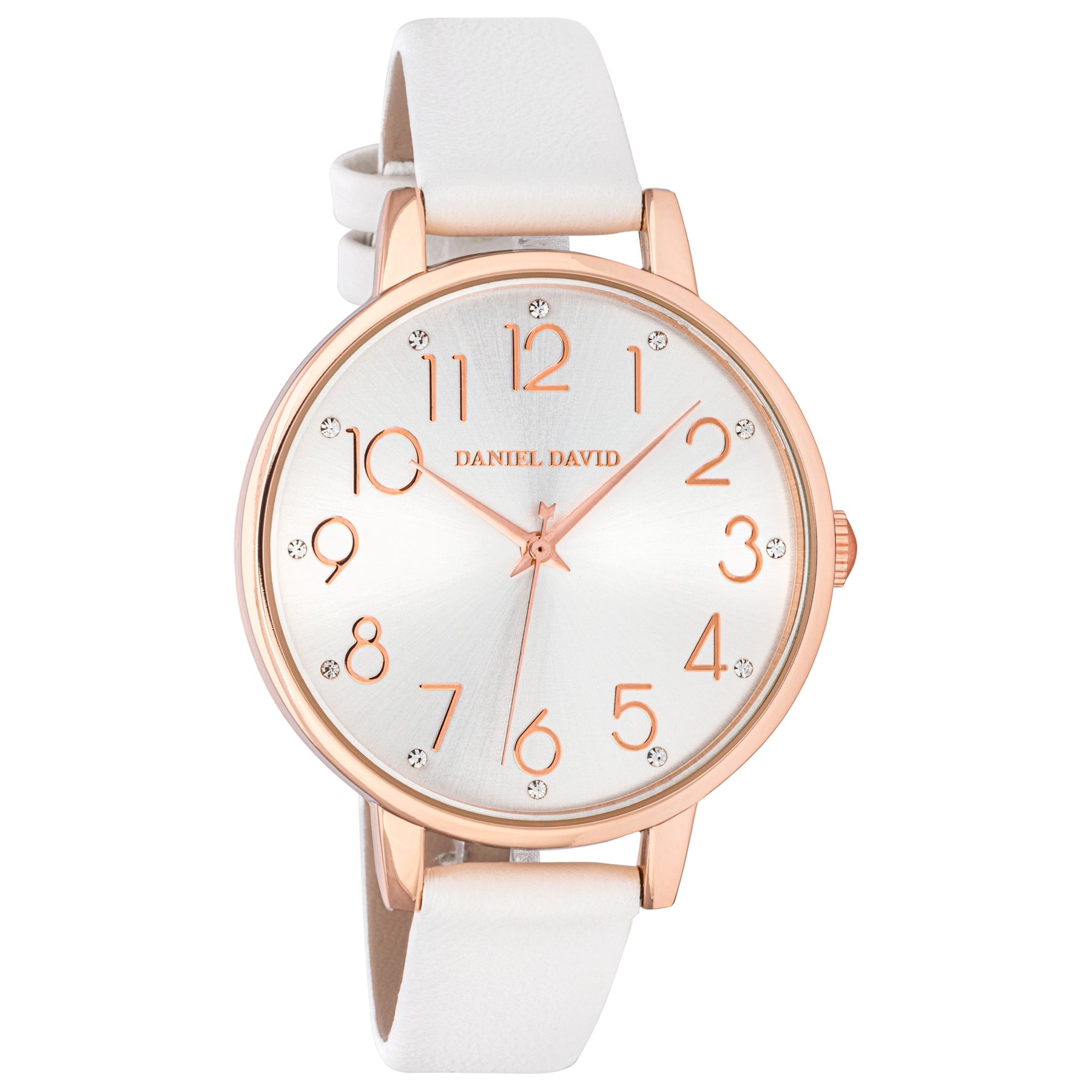 Marciano Daniel David Women's Analog Watch - White / Rose Gold