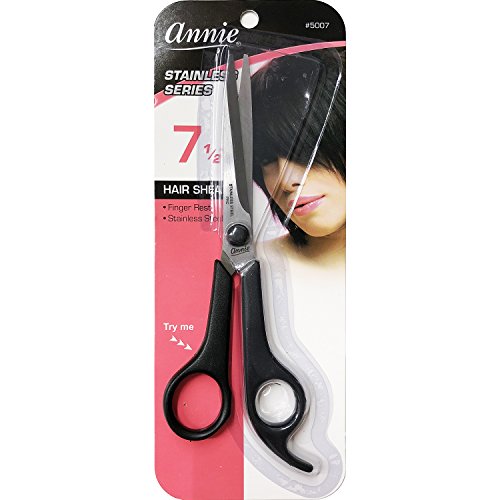 Annie Stainless 7 1/2" Hair Shear Cutting Styling Barber Scissors #5007