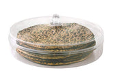 Nua Matzah Holder Lucite 14" W X 6" Matza Box