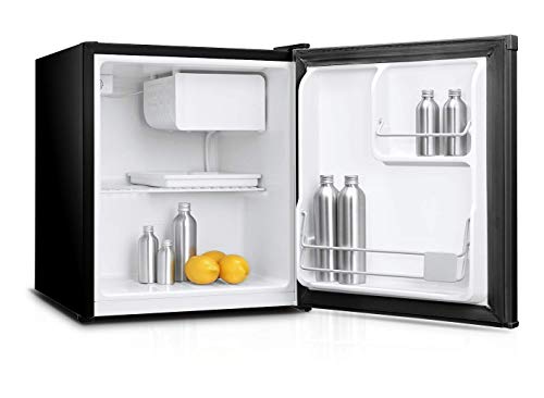 Impecca 1.7 Cu. Ft. Compact Refrigerator with Freezer and Reversible Single Door (Black) Fridge