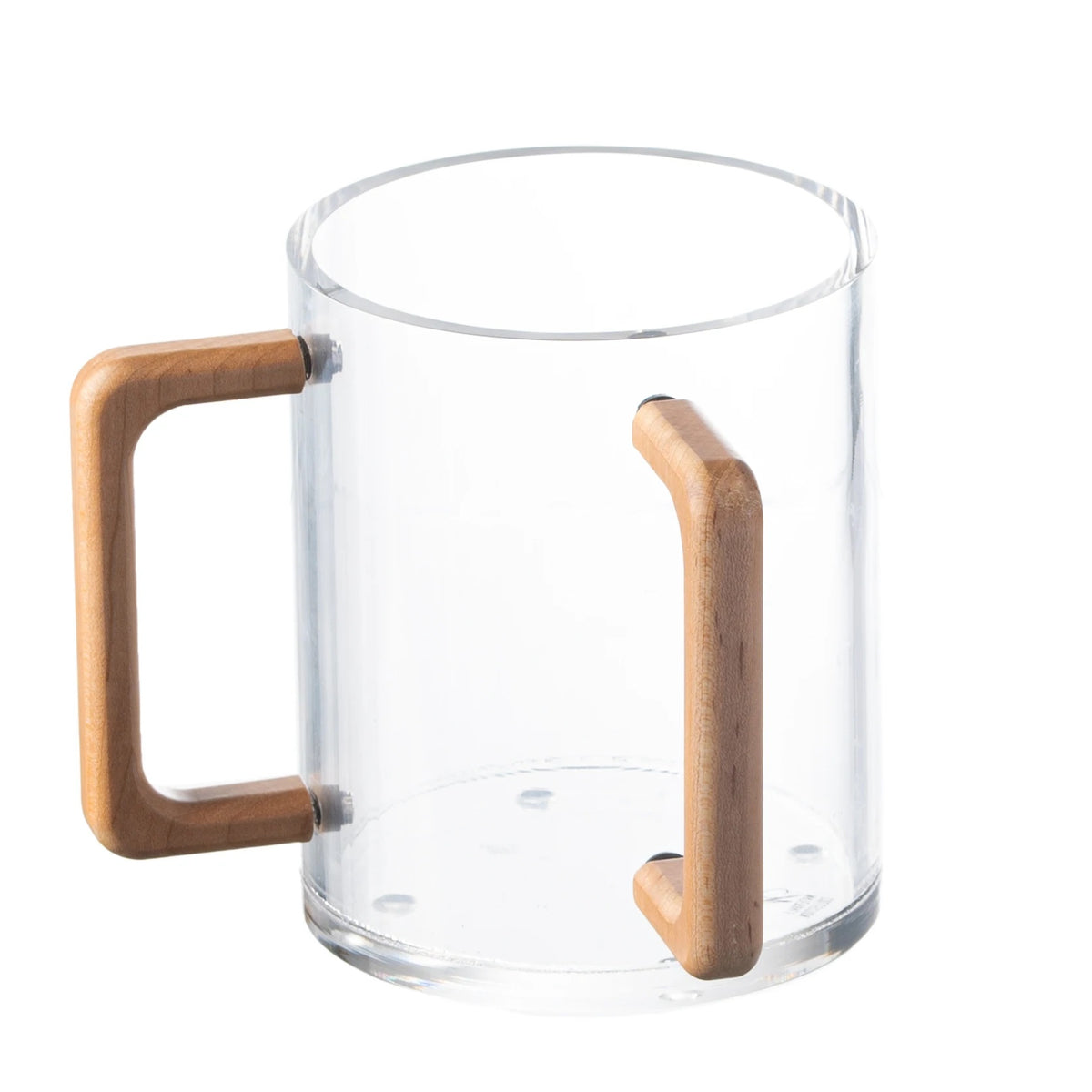 Waterdale Wood Look Handles, Lucite Washing Cup - Assorted Colors