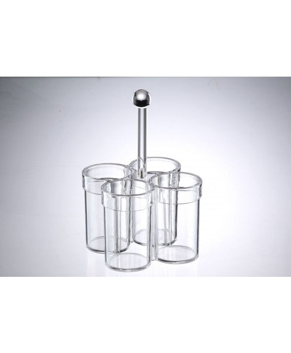 Huang Acrylic 4826 Round Utensil Caddy