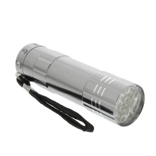 Bright-Way 9 LED Flashlight, Assorted Colors