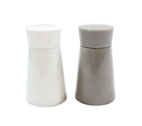 Tablecraft Salt & Pepper Shakers.5 oz, 1.75 x 1.75 x 2.75, Melamine