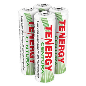 Tenergy - AA Rechargeable Battery Pre-Charged Battery - 4Pcs