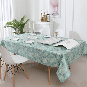 Majestic Giftware Jacquard Tablecloth #1320 Forest Green