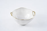 Pampa Bay Large Bowl with Golden Handles