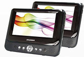 Sylvania SDVD9957 Portable DVD Player with Dual 9" Screens (Black)