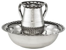Godinger washing cup and bowl set (Stainless steel)