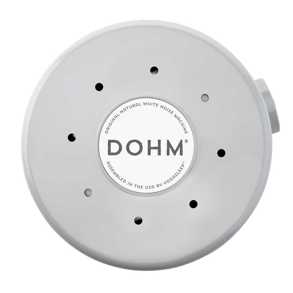 MARPAC DOHM - CLASSIC FAN BASED WHITE NOISE MACHINE WITH 2 SPEEDS FOR ADJUSTABLE TONE AND VOLUME, Grey
