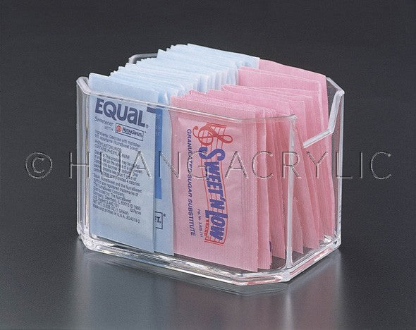 Huang Acrylic Sweetener Stand/ Holder (4" x 2 7/8" x 2.5")