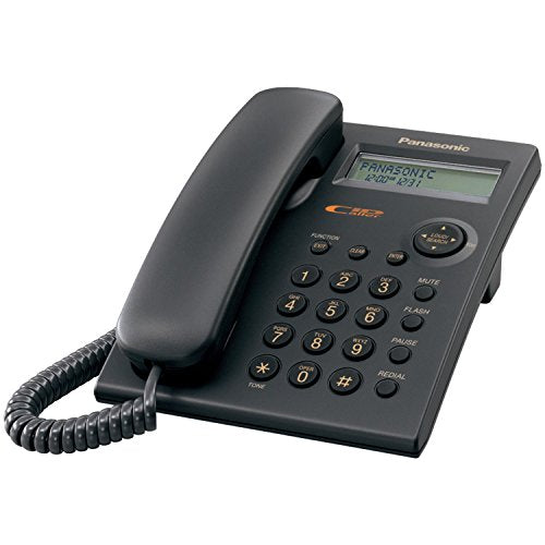 Panasonic KX-TSC11B Corded Phone with Caller ID (Black)
