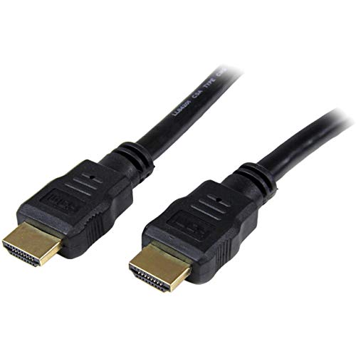 StarTech.com 2m 4K High Speed HDMI Cable - Gold Plated, Black