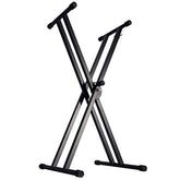 On Stage KS7171 Keyboard Stand with Bolted Construction Double X Style