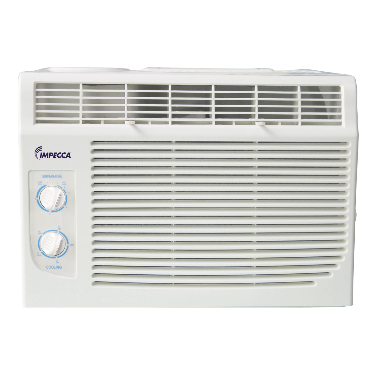 Impecca IMPIWA05KM 5,000 5000 BTU Mechanical Controlled Mini Window Air Conditioner with Auto Restart Width: 16.5" Height: 12" Depth: 15.4" 05WAC